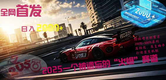 全网首发：2025一个被遗忘的“火爆”赛道轻松日入多张-JM网创