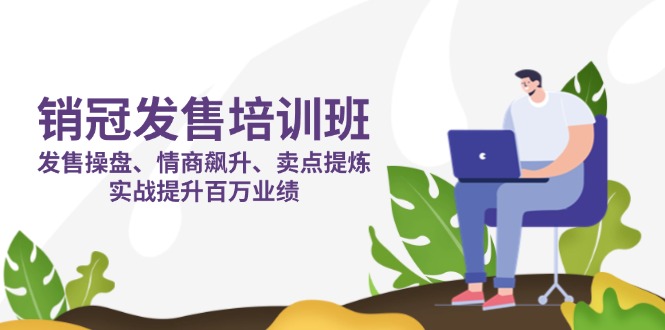 （14203期）销冠 发售培训班：发售 操盘+情商 飙升+卖点 提炼，实战提升百万业绩-JM网创